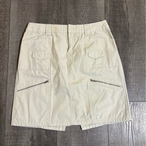 🍦Carolina Blues Cream Cargo Shorts with Zipper Pockets🍦